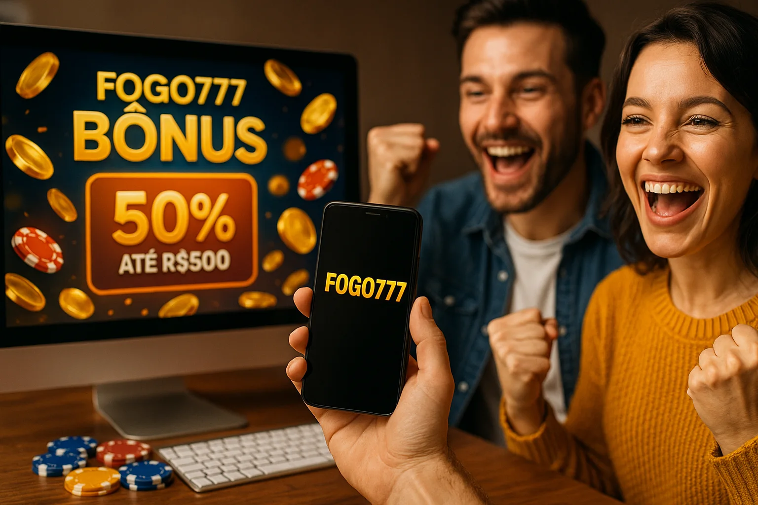 O bônus promocional FOGO777 é uma ótima maneira de começar sua aventura