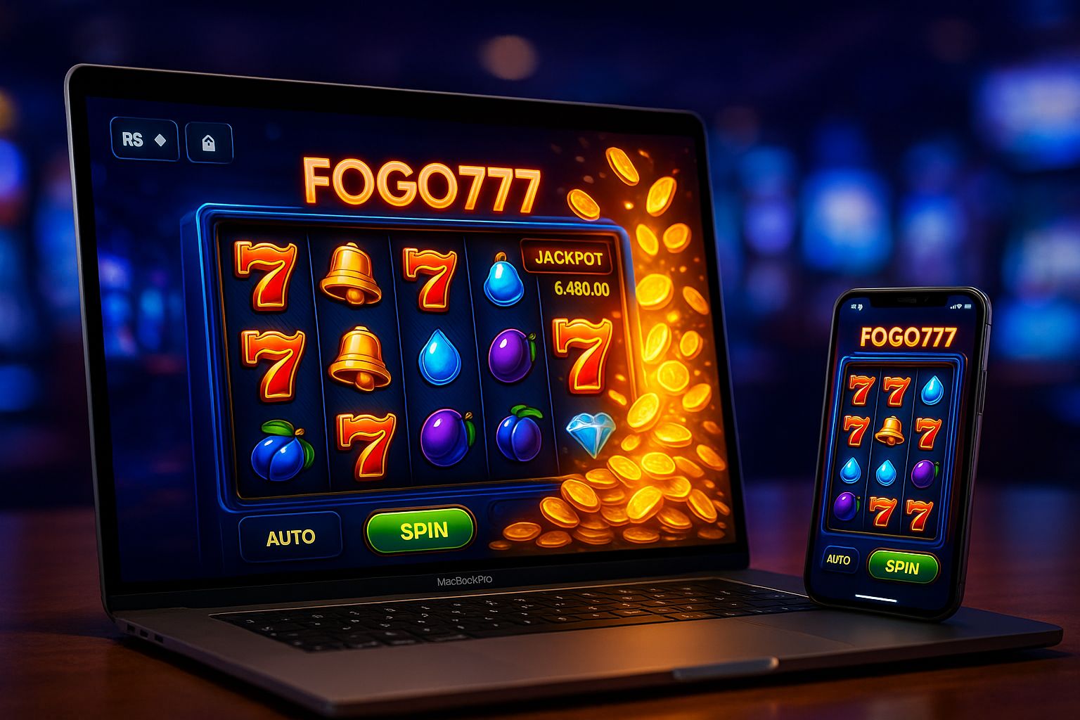 Jogos de Slot no Casino Online FOGO777