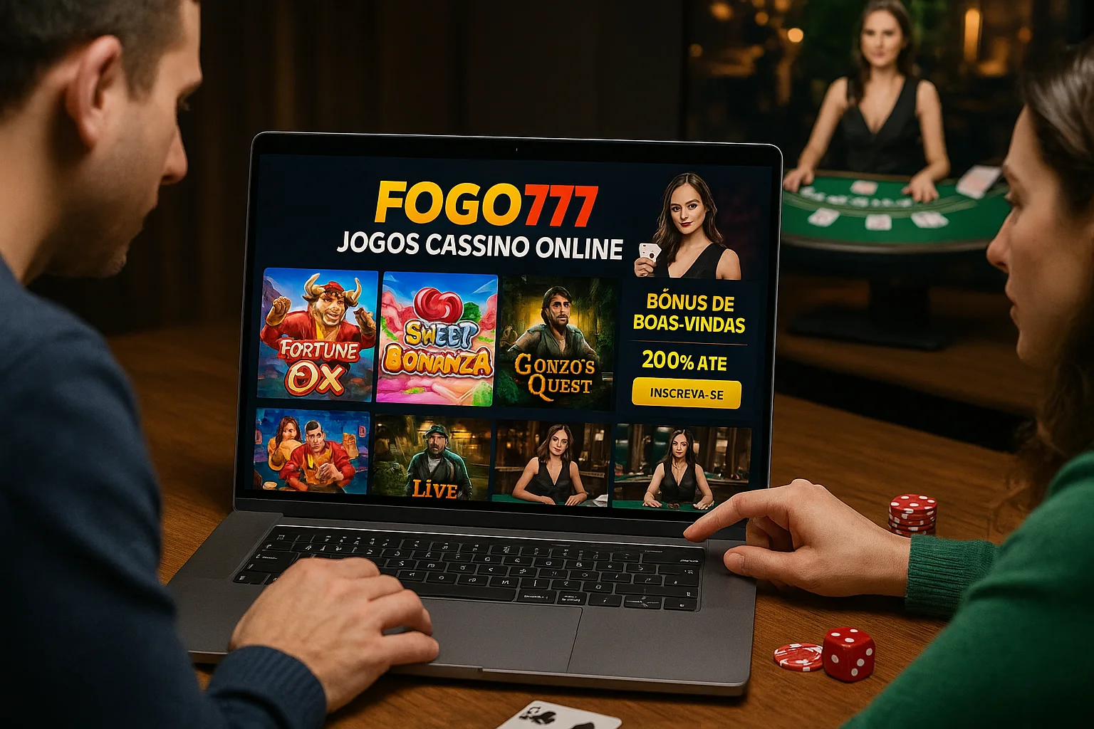 Jogos de cassino online inovadores e emocionantes na FOGO777