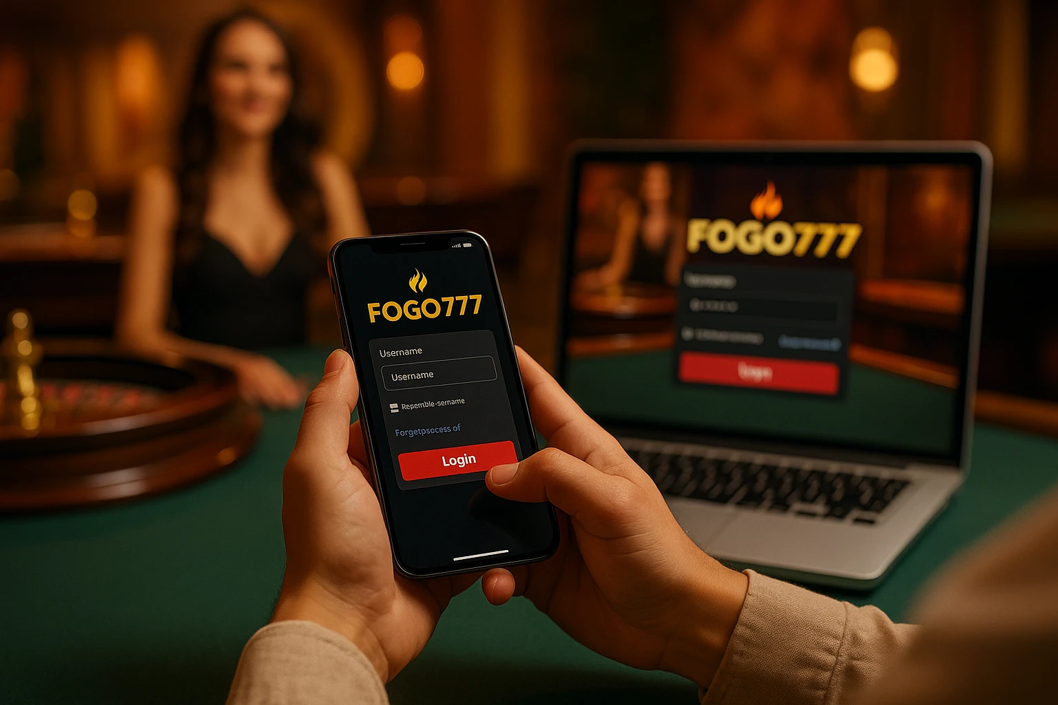 Não Perca tempo, o rRgistro na site FOGO777